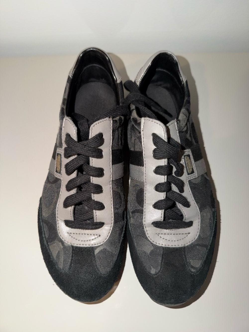 Coach Kinsley Shoes Black & Grey